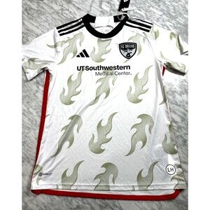 Adidas MLS FC Dallas Away Soccer Football Jersey Women’s Large IJ5457 NEW